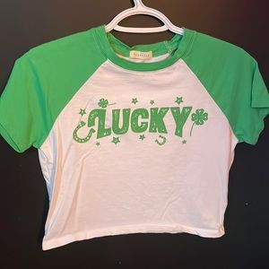 Lucky crop top
